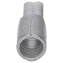 10 terminales de cable Kalitec de 70 mm² sin aislar de cobre laminado, soldado y estañado, terminales de cable en forma de
