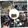 OUNONA 2 Juegos Conjunto de conectores eléctricos herramienta conducto Kit conectores automóvil Conector resistente calor kit de