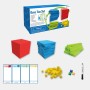 Base Ten Blocks, Math Learning Toy, Counting Number Game, Color-Coded Design, Sturdy Material, Ideal for Early Childhood
