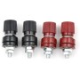 4 conectores de terminal macho tipo tornillo de 6 mm aislados para cajas de baterías y paneles