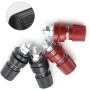 4 conectores de terminal macho tipo tornillo de 6 mm aislados para cajas de baterías y paneles