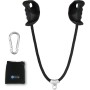 HXD-ERGO Biceps Triceps Rope Bicep Curl for Cable Machine, Training Pulley System, Ergonomic Traction Rope for Biceps and