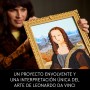 LEGO Art Mona Lisa Cuadro Famoso de Leonardo da Vinci, Decoración del Hogar para Salón y Dormitorio, Maqueta de Construcción