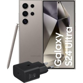 Samsung Galaxy S24 Ultra Smartphone AI, Cargador Incluido, Pantalla 6.8" QHD+ Dynamic AMOLED 2X, Cámara 200MP, RAM 12GB, 512GB,