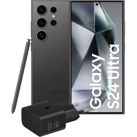 Samsung Galaxy S24 Ultra Smartphone AI, Cargador Incluido, Pantalla 6.8" QHD+ Dynamic AMOLED 2X, Cámara 200MP, RAM 12GB, 512GB,