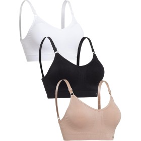 Channo Comfortable Seamless Wirefree Casual Lycra Sports Bra with Fixed Padding
