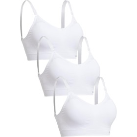 Channo Comfortable Seamless Wirefree Casual Lycra Sports Bra with Fixed Padding