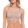 Channo Comfortable Seamless Wirefree Casual Lycra Sports Bra with Fixed Padding