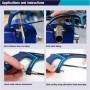 Eclipse Professional Tools EPMS150 Minisierra de tacto suave (6") - Sierra compacta y versátil con empuñadura ergonómica -