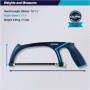 Eclipse Professional Tools EPMS150 Minisierra de tacto suave (6") - Sierra compacta y versátil con empuñadura ergonómica -
