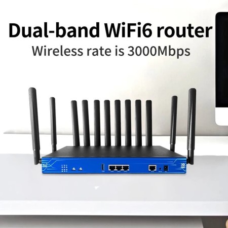 Cioswi 5G enrutador de alta velocidad WIFI6 CPE tarjeta SIM Flash 128M