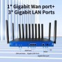 Cioswi 5G enrutador de alta velocidad WIFI6 CPE tarjeta SIM Flash 128M