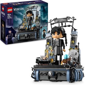 LEGO Miércoles Figura de Miércoles Addams de Juguete, Muñeca para Vestir del Personaje de la Serie, Regalo para Niñas y Niños de