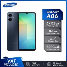 Samsung Galaxy A06 Smartphone Firmware global CPU MediaTek Helio G85 6