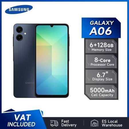 Samsung Galaxy A06 Smartphone Firmware global CPU MediaTek Helio G85 6