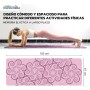 Esterilla de Yoga, Pilates y FitnessE-Book, Bolsa y Correa de HombroColchoneta Antideslizante TPE para Deportes, Gimnasio en