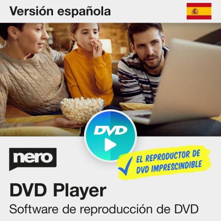 Nero Software de reproducción de DVD | Reproducción de DVDs | 1 PC | Windows 11 / 10 / 8 / 7 (licencia ilimitada)