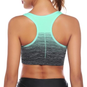 Sykooria Sujetador Deportivo Mujer Sujetador Inalámbrico con Almohadillas Extraíbles para Yoga, Fitness, Corriendo