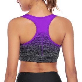 Sykooria Sujetador Deportivo Mujer Sujetador Inalámbrico con Almohadillas Extraíbles para Yoga, Fitness, Corriendo
