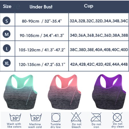 Sykooria Sujetador Deportivo Mujer Sujetador Inalámbrico con Almohadillas Extraíbles para Yoga, Fitness, Corriendo
