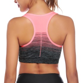 Sykooria Sujetador Deportivo Mujer Sujetador Inalámbrico con Almohadillas Extraíbles para Yoga, Fitness, Corriendo