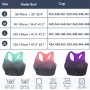 Sykooria Sujetador Deportivo Mujer Sujetador Inalámbrico con Almohadillas Extraíbles para Yoga, Fitness, Corriendo