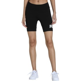 PUMA ESS - Leggings Cortos con Logotipo de 17,78 Cm - Medias Mujer