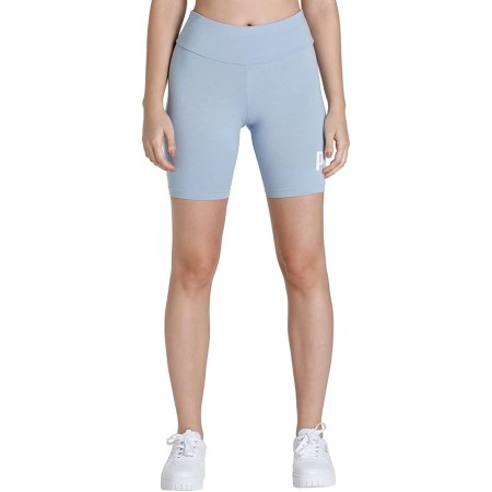 PUMA ESS - Leggings Cortos con Logotipo de 17,78 Cm - Medias Mujer