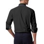 crazy bean Camisa Manga Larga para Hombre Slim fácil Business Camisas Hombre de Algodon con Botones Camisas Ajuste Regular M-3XL