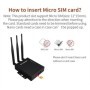 Comfast 2,4G de alta velocidad al aire libre 4G LTE inalámbrico AP Wif