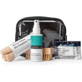 Liquiproof LABS Kit de Limpieza 50 + Bolsa de Viaje, Cuidado de Zapatos Unisex Adulto, Clear
