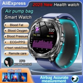 Nuevo para Samsung Galaxy reloj inteligente hombres ECG bomba de aire 