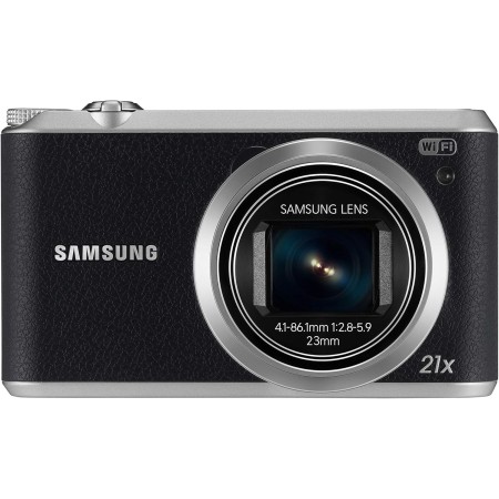 Samsung WB350F - Cámara compacta de 16.5 Mp (pantalla táctil de 3", zoom óptico 21x, estabilizador óptico, vídeo Full HD, WiFi),