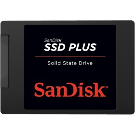 SanDisk SSD Plus de 1 TB 2.5", SATA III SSD, velocidad de lectura con hasta 545 MB/s, 450 MB/s de escritura, Fácil actualización