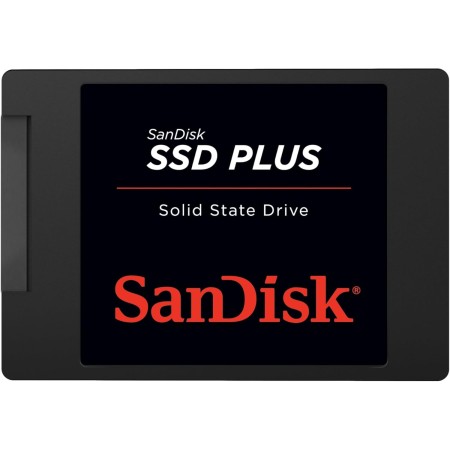SanDisk SSD Plus de 1 TB 2.5", SATA III SSD, velocidad de lectura con hasta 545 MB/s, 450 MB/s de escritura, Fácil actualización