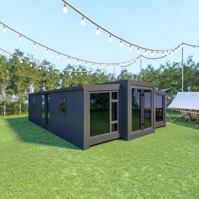 Tiny Home - Casa contenedor prefabricada plegable personalizable de 20 pies, 30 pies, 40 pies, opciones disponibles 1, 2, 3