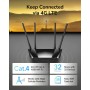 Cudy New LT400 Router 4G LTE WiFi 300Mbps, Compatible con Todos los operadores, FDD y TDD, Qualcomm en el Interior, sin