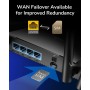 Cudy New LT400 Router 4G LTE WiFi 300Mbps, Compatible con Todos los operadores, FDD y TDD, Qualcomm en el Interior, sin