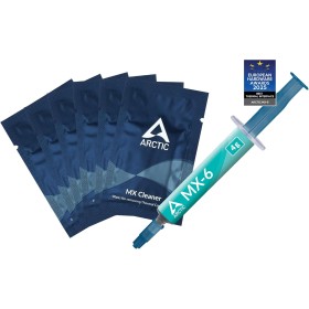 ARCTIC MX-6 (4 g, Incl. 6 MX Cleaner) - Ultimate Performance Thermal Paste para CPUs, Consolas, Tarjetas gráficas, Portátiles,