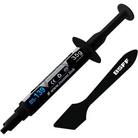BSFF Pasta Térmica, 3.5g con Toolkit CPU Paste Thermal Compound Heatsink for IC/Processor/CPU/All Coolers, Carbon Based High