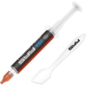 SYY Pasta Térmica, 4g Thermal Paste Nueva actualización Fácil de aplicar de CPU para IC/Procesador/CPU/Todos los Enfriadores con