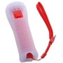 mini kitty 2 en 1 Mando Plus con Motion Plus y Nunchunk para Nintendo Wii + Funda de Silicona - Rojo