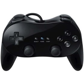 Mando Clasico Pro Wii Negro Comp.