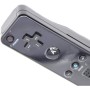 mini kitty 2 en 1 Motion Plus Mando y Nunchunk para Nintendo Wii/Wii u + Funda de Silicona - Negro