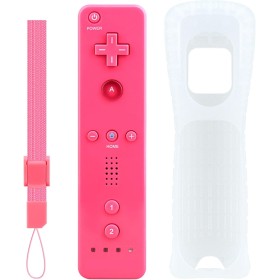 OSTENT Sensor de Movimiento Bluetooth Mando a Distancia Inalámbrico para Nintendo Wii/Wii U Consola Juego Color rosa