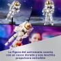 LEGO Creator 3 en 1 Astronauta Espacial de Juguete Convertible en Figura de Perro o en Maqueta de Nave de Ataque, Regalo del