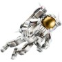 LEGO Creator 3 en 1 Astronauta Espacial de Juguete Convertible en Figura de Perro o en Maqueta de Nave de Ataque, Regalo del