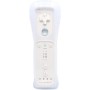mini kitty 2 en 1 Motion Plus Mando y Nunchunk para Nintendo Wii/Wii u + Funda de Silicona - Blanco