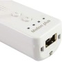 mini kitty 2 en 1 Motion Plus Mando y Nunchunk para Nintendo Wii/Wii u + Funda de Silicona - Blanco