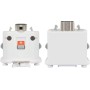 GIRIAITUS Wii Motion Plus Adaptador - Controlador de Sensor de conexión Wii Motion Plus (Blanco 2 Unidad)